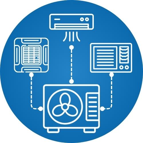 VRF multi split