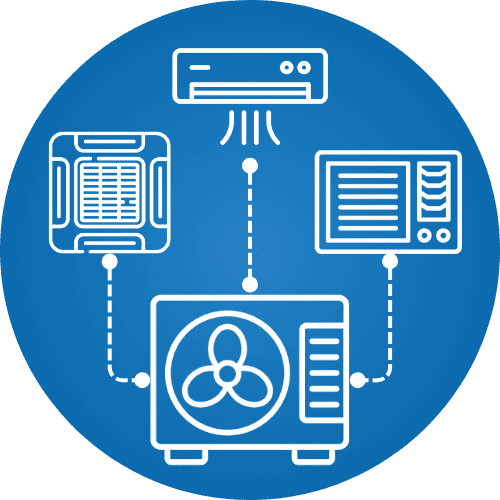 vrf - multi split ac