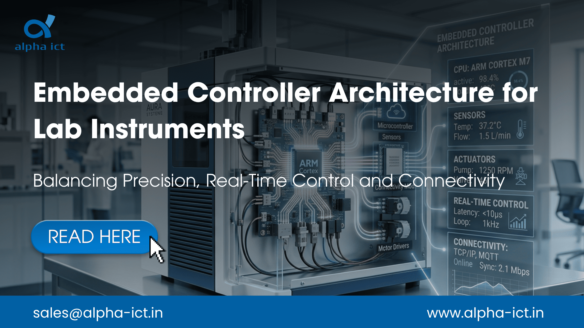 Embedded Controller Architecture for Lab Instruments